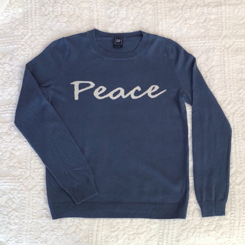 Gap “Peace” Sweater
